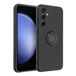 Viedtālruņa aizmugurējais vāciņš Samsung Galaxy S23 FE Silicone Ring Black