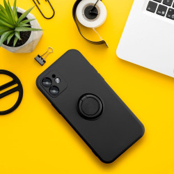 Viedtālruņa aizmugurējais vāciņš Samsung Galaxy S23 FE Silicone Ring Black