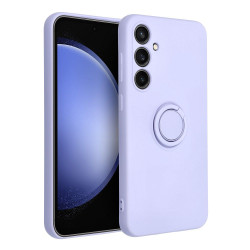 Viedtālruņa aizmugurējais vāciņš Samsung Galaxy S23 FE Silicone Ring Violet