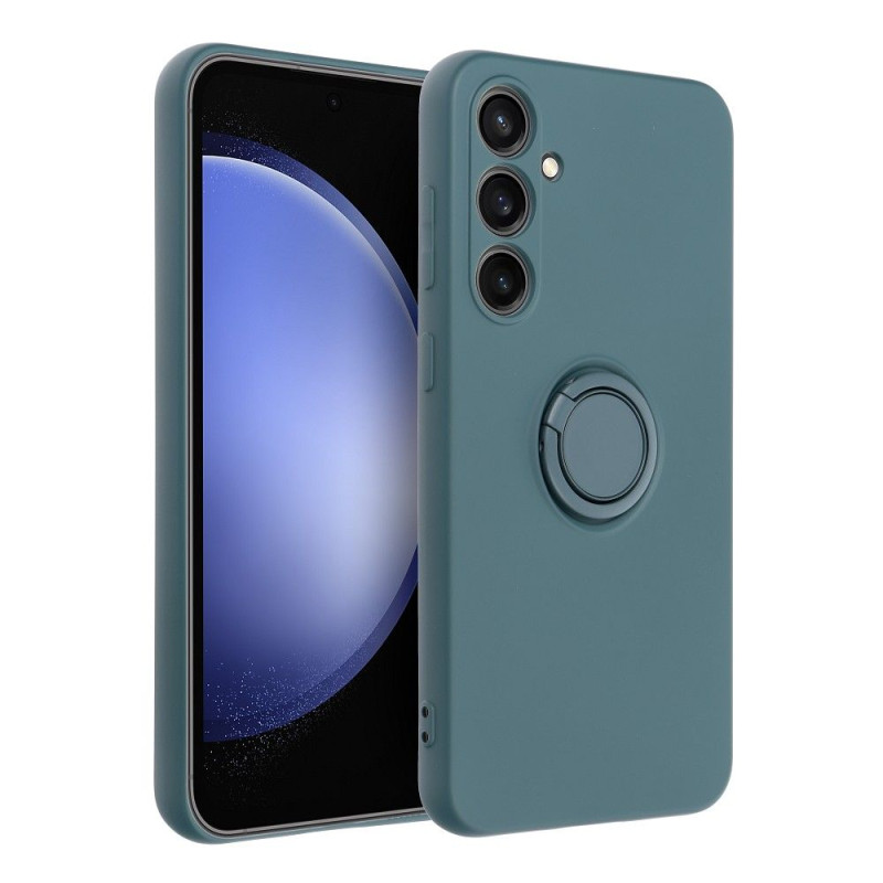 Viedtālruņa aizmugurējais vāciņš Samsung Galaxy S23 FE Silicone Ring Green