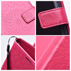 Viedtālruņa atveramais maciņš Xiaomi Redmi 13C Mezzo Book Mandala Pink