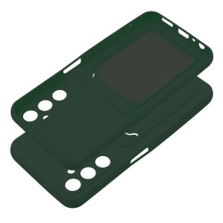 Viedtālruņa aizmugurējais vāciņš Samsung Galaxy A05S CARD Case Green