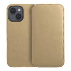Viedtālruņa atveramais maciņš Samsung Galaxy A15 5G Dual Pocket Book Gold
