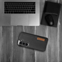 Viedtālruņa aizmugurējais vāciņš Samsung Galaxy A54 5G Milano case Black