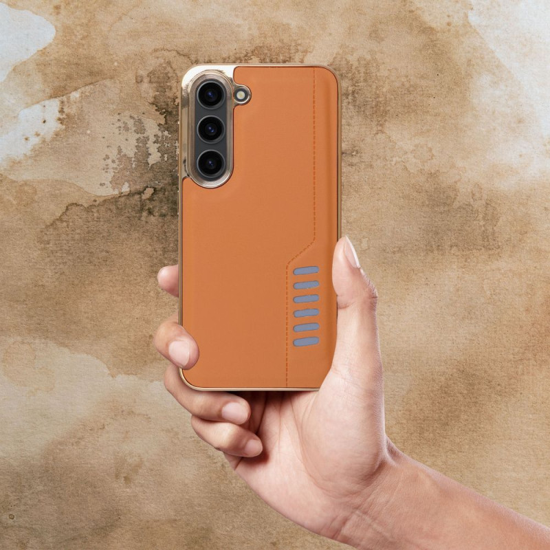 Viedtālruņa aizmugurējais vāciņš Samsung Galaxy A05S Milano case Brown