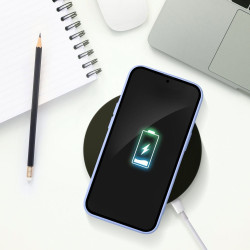 Viedtālruņa aizmugurējais vāciņš Samsung Galaxy A55 5G CARD Case Violet