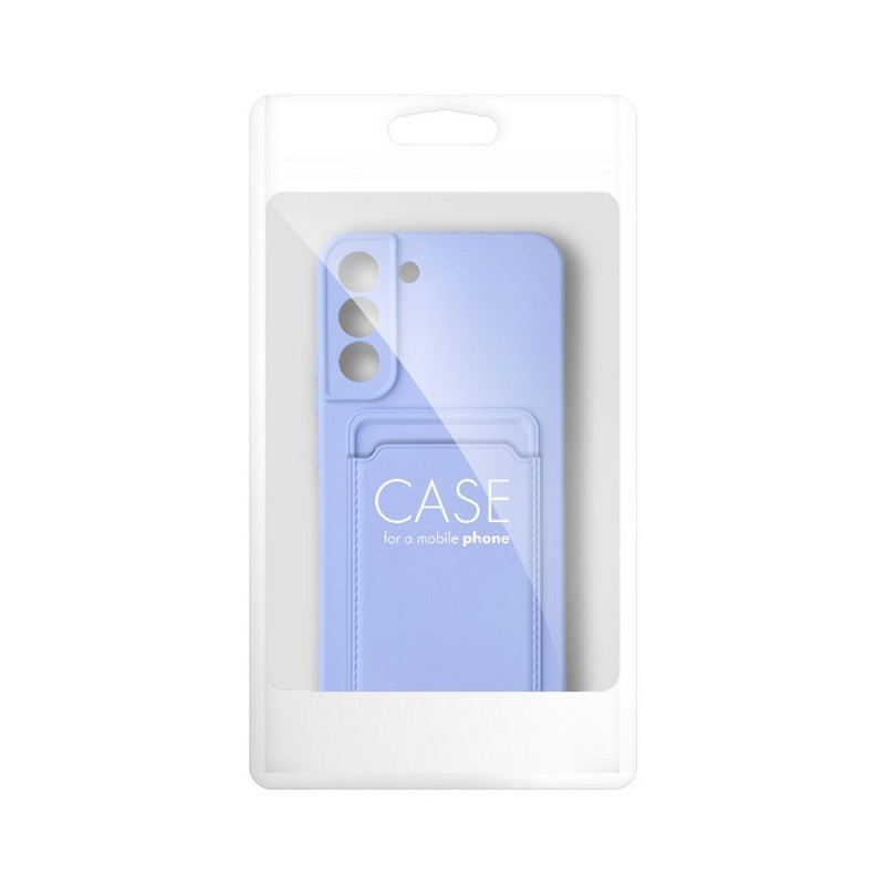 Viedtālruņa aizmugurējais vāciņš Samsung Galaxy A55 5G CARD Case Violet