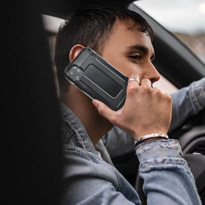 Viedtālruņa aizmugurējais vāciņš Samsung Galaxy A35 Melna