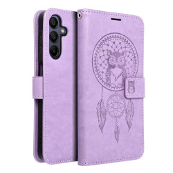 Viedtālruņa atveramais maciņš Samsung Galaxy A15 5G Mezzo Book Dreamcatcher Purple
