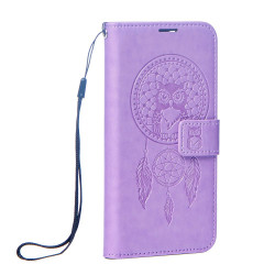 Viedtālruņa atveramais maciņš Samsung Galaxy A15 5G Mezzo Book Dreamcatcher Purple