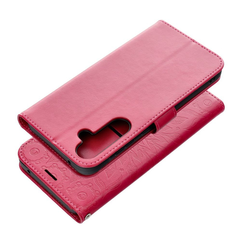 Viedtālruņa atveramais maciņš Samsung Galaxy A35 Galaxy A35 Pink