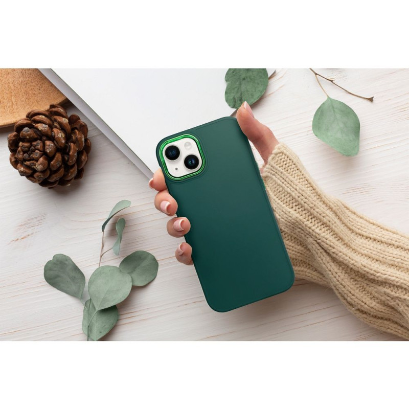 Viedtālruņa aizmugurējais vāciņš Samsung Galaxy A55 5G Frame Green