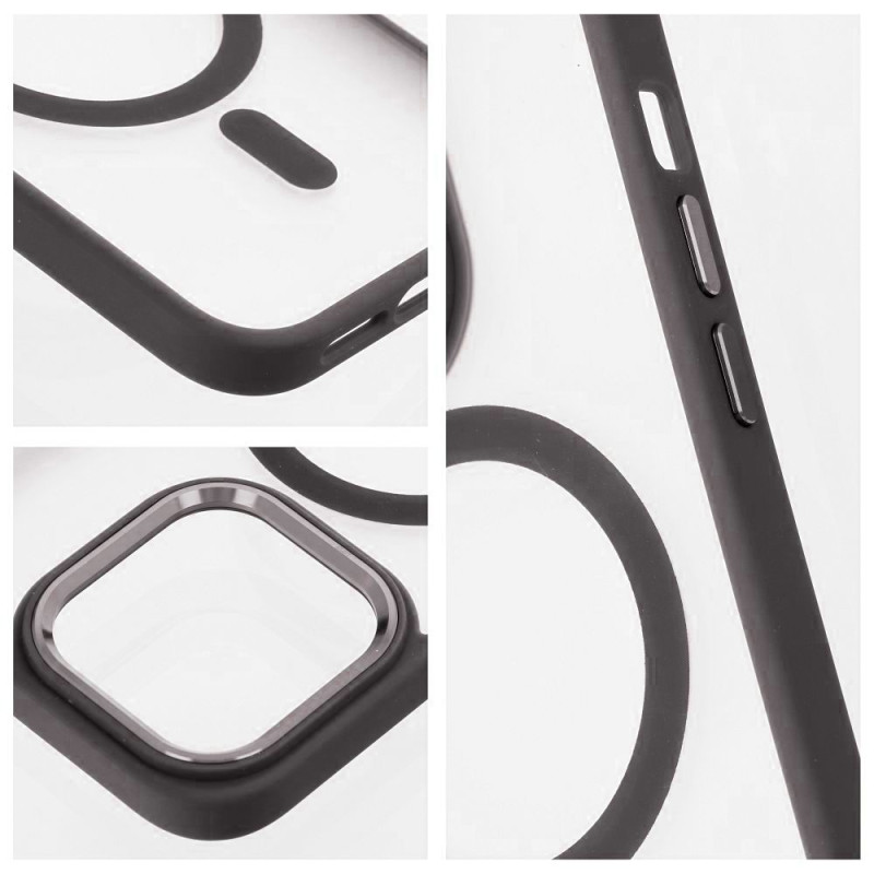 Viedtālruņa aizmugurējais vāciņš Apple iPhone 15 Pro Max Matte Mag Cover Natural Titanium