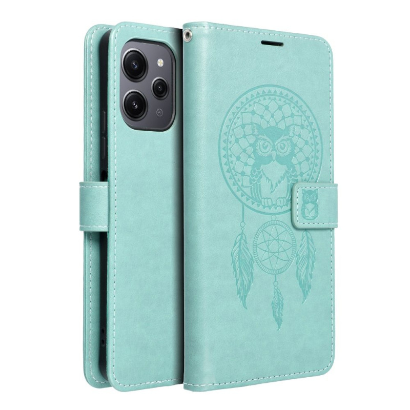 Viedtālruņa atveramais maciņš Xiaomi Redmi 12 4G Mezzo Book Dreamcatcher Green