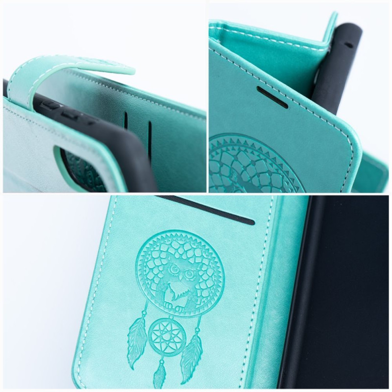 Viedtālruņa atveramais maciņš Xiaomi Redmi 12 4G Mezzo Book Dreamcatcher Green