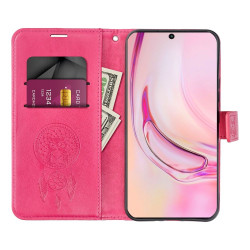 Viedtālruņa atveramais maciņš Samsung Galaxy A13 Mezzo Book Dreamcatcher Magenta