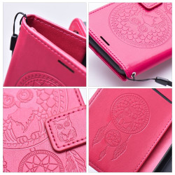Viedtālruņa atveramais maciņš Samsung Galaxy A13 Mezzo Book Dreamcatcher Magenta