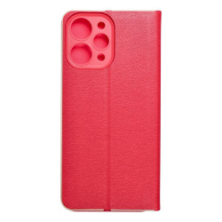 Viedtālruņa atveramais maciņš Xiaomi Redmi 12 4G Luna Book Gold Red