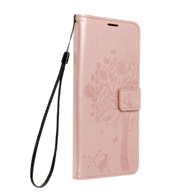 Viedtālruņa atveramais maciņš Samsung Galaxy S22 Plus Rose Gold