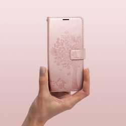 Viedtālruņa atveramais maciņš Samsung Galaxy S22 Plus Rose Gold