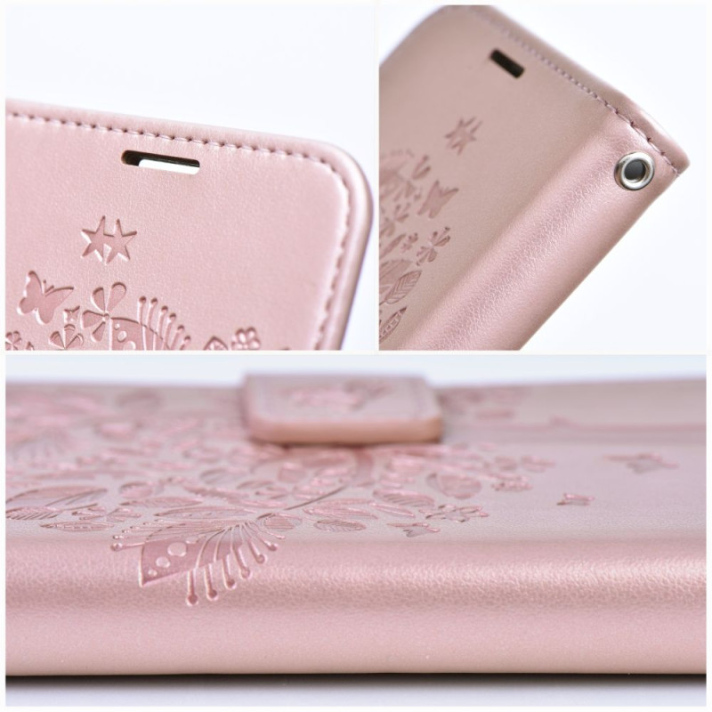 Viedtālruņa atveramais maciņš Samsung Galaxy S22 Plus Rose Gold