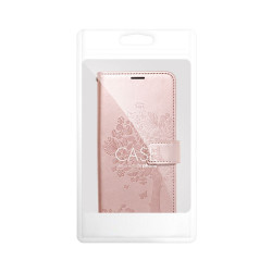 Viedtālruņa atveramais maciņš Samsung Galaxy S22 Plus Mezzo Book Tree Rose Gold