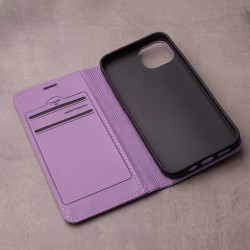 Viedtālruņa atveramais maciņš Samsung Galaxy A55 5G Smart Caro Purple