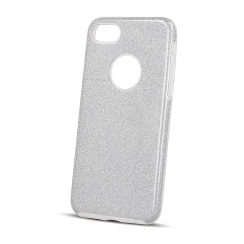 Viedtālruņa aizmugurējais vāciņš Samsung Galaxy A35 Glitter 3 in 1 Silver