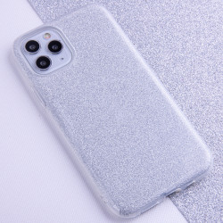 Viedtālruņa aizmugurējais vāciņš Samsung Galaxy A35 Glitter 3 in 1 Silver
