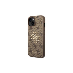 Viedtālruņa aizmugurējais vāciņš Apple iPhone 14 Pro 4G Metal Logo Brown