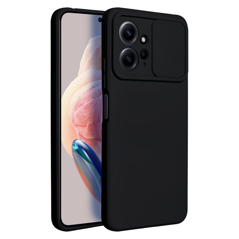 Viedtālruņa aizmugurējais vāciņš Xiaomi Redmi Note 12 4G Camshield Slide Black