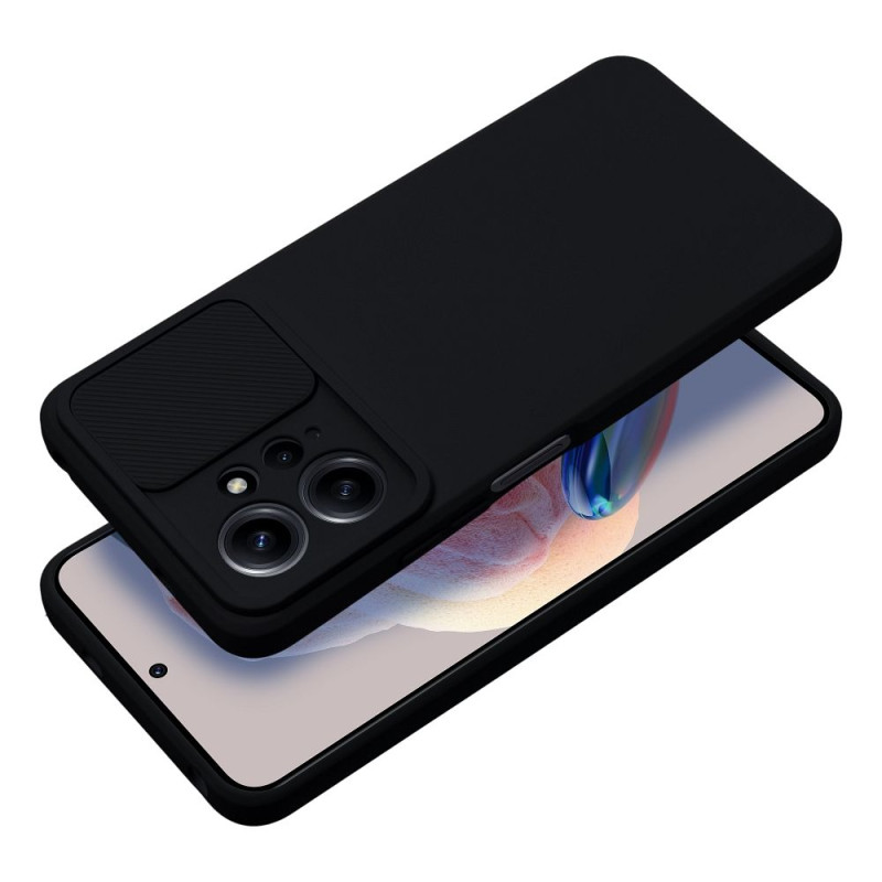 Viedtālruņa aizmugurējais vāciņš Xiaomi Redmi Note 12 4G Camshield Slide Black