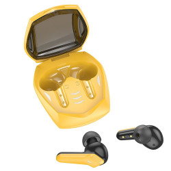 Bezvadu austiņas Bluetooth Earphones TWS EW28 Black, Yellow