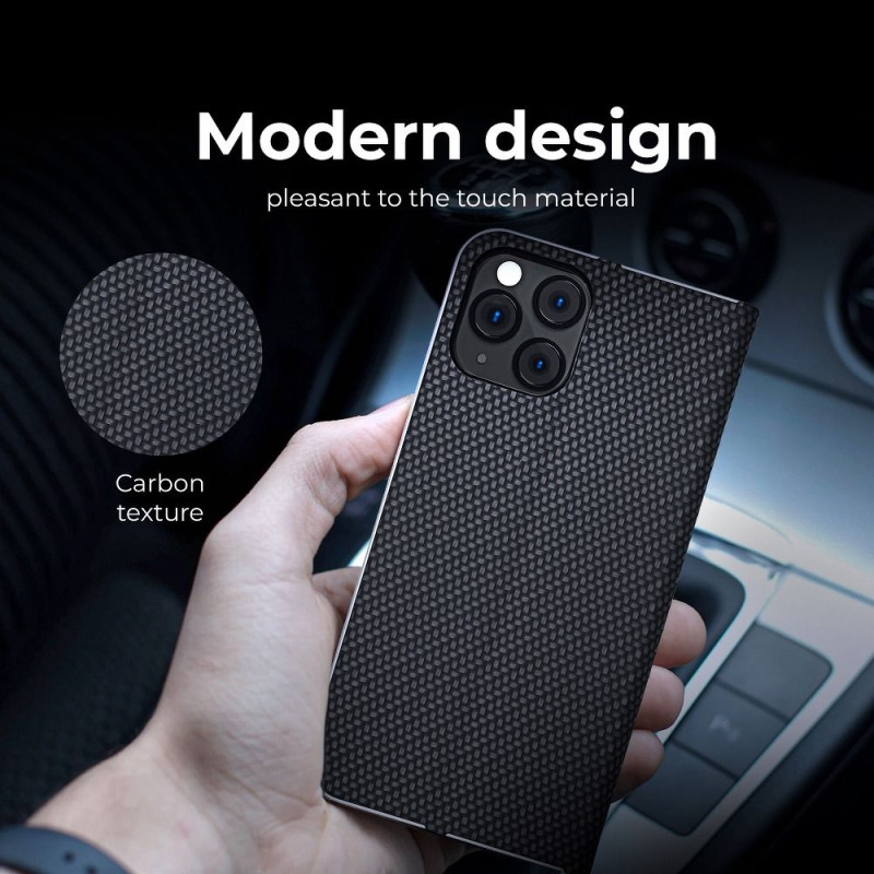 Viedtālruņa atveramais maciņš Samsung Galaxy S20 FE Luna Book Black