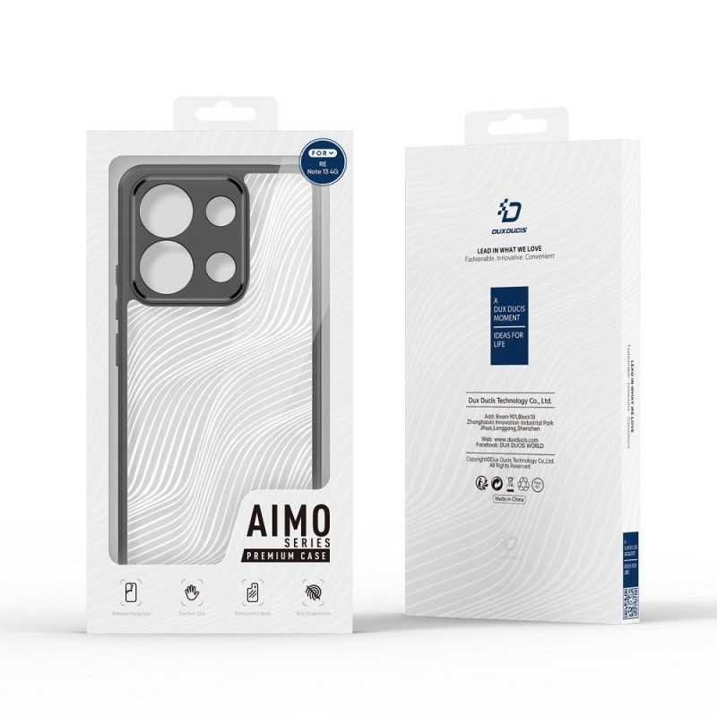 Viedtālruņa aizmugurējais vāciņš Xiaomi Redmi Note 13 5G Melna