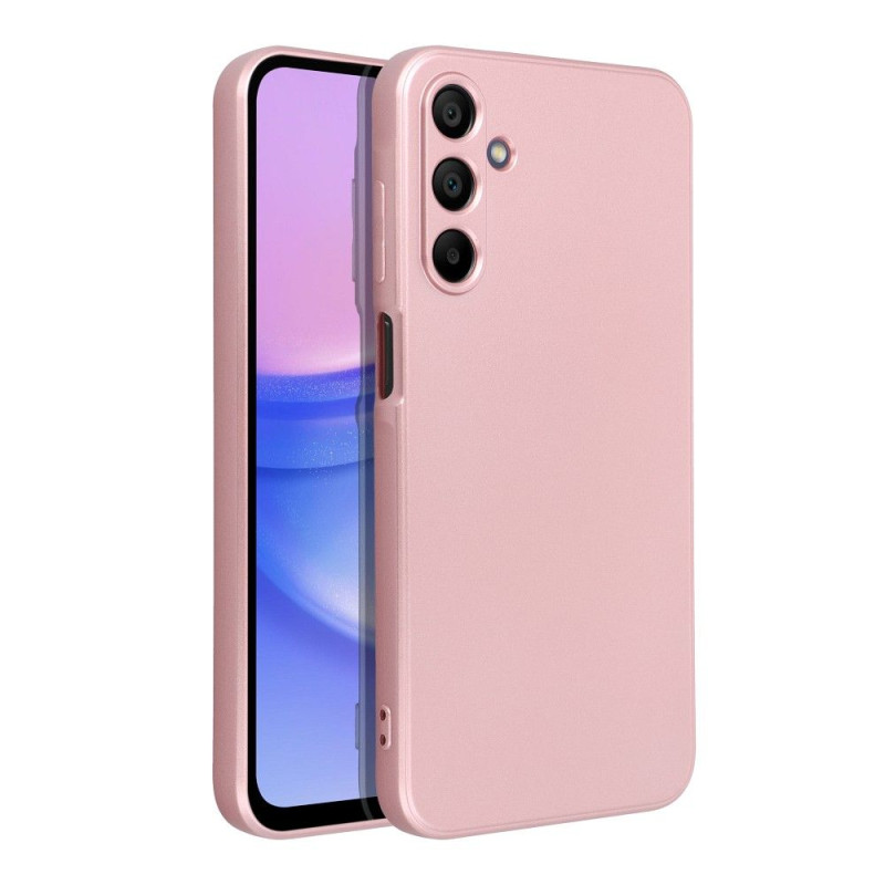 Viedtālruņa aizmugurējais vāciņš Samsung Galaxy A15 Metallic Pink