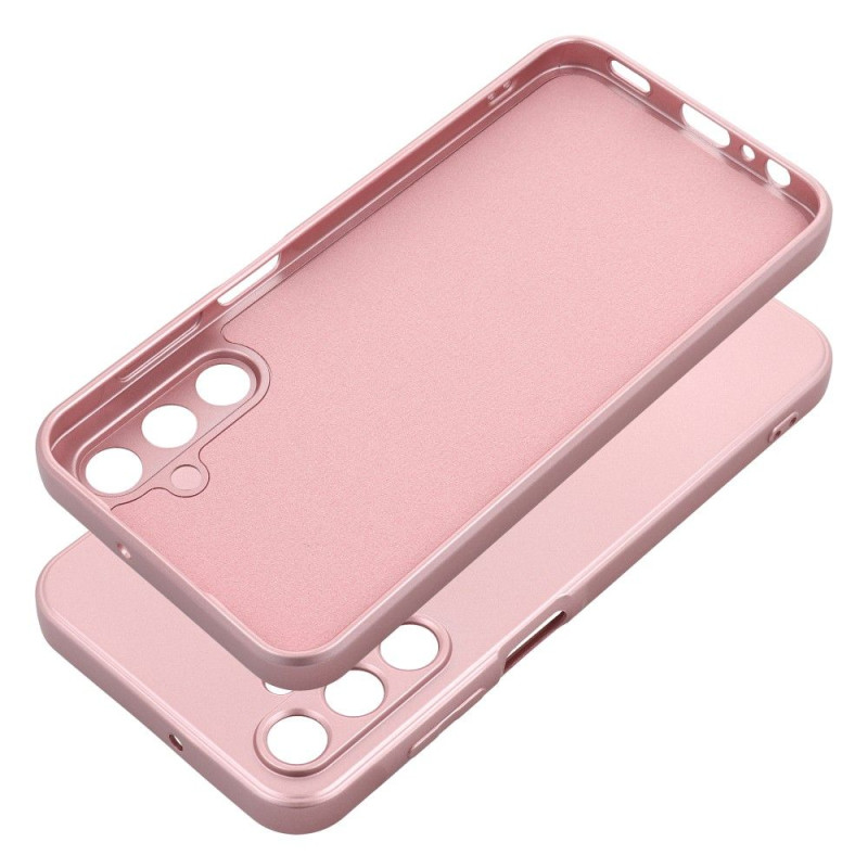 Viedtālruņa aizmugurējais vāciņš Samsung Galaxy A15 Metallic Pink
