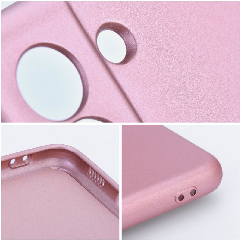 Viedtālruņa aizmugurējais vāciņš Samsung Galaxy A15 Metallic Pink