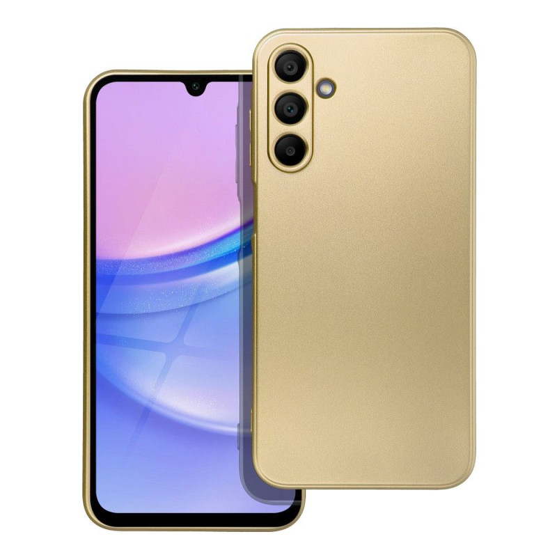 Viedtālruņa aizmugurējais vāciņš Samsung Galaxy A15 Zelta