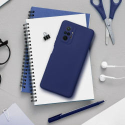 Viedtālruņa aizmugurējais vāciņš Huawei P30 Lite Soft Dark Blue