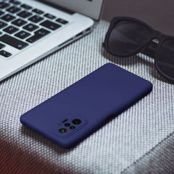 Viedtālruņa aizmugurējais vāciņš Huawei P30 Lite Soft Dark Blue