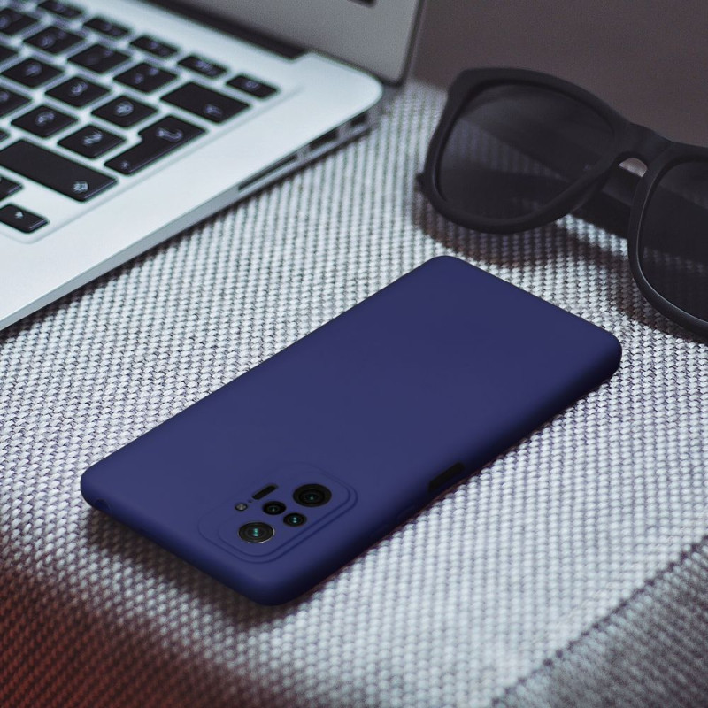 Viedtālruņa aizmugurējais vāciņš Huawei P30 Lite Soft Dark Blue