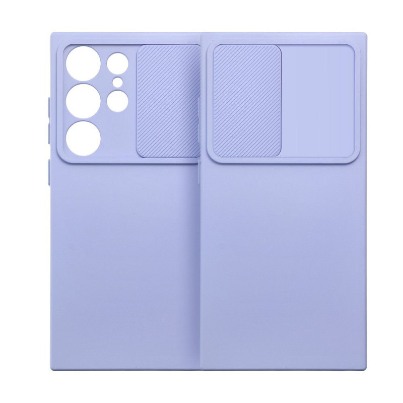Viedtālruņa aizmugurējais vāciņš Samsung Galaxy S24 Ultra Camshield Slide Lavanda