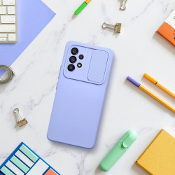 Viedtālruņa aizmugurējais vāciņš Samsung Galaxy S24 Ultra Camshield Slide Lavanda