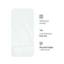 Viedtālruņa aizsargstikls Apple Iphone 15 Caurspīdīga