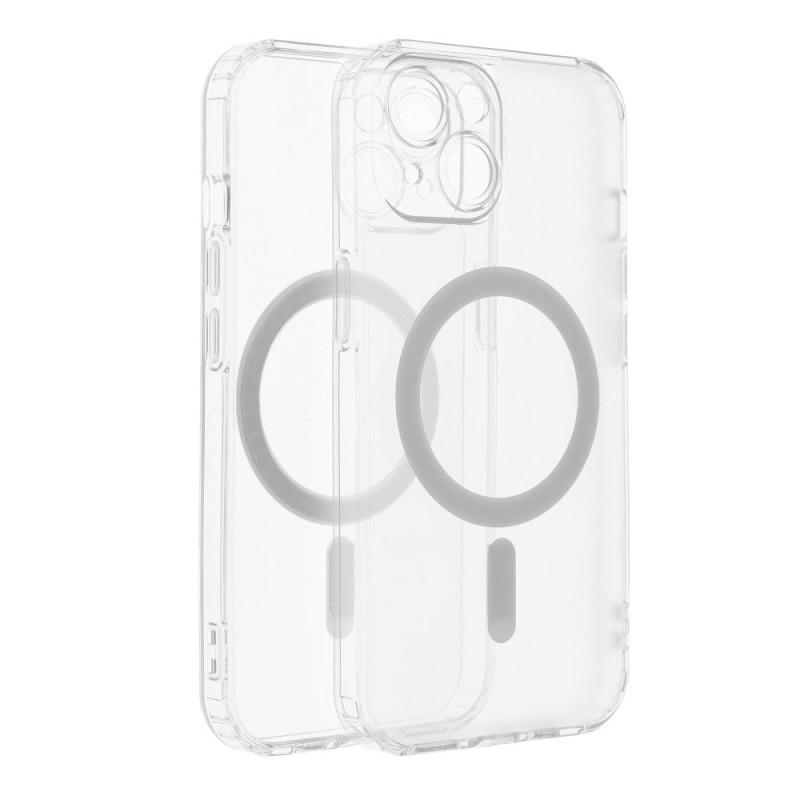Viedtālruņa aizmugurējais vāciņš Apple iPhone 13 Frost Mag cover camera protection Transparent