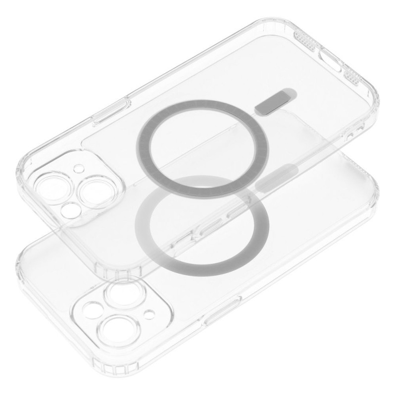 Viedtālruņa aizmugurējais vāciņš Apple iPhone 13 Frost Mag cover camera protection Transparent