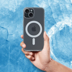 Viedtālruņa aizmugurējais vāciņš Apple iPhone 13 Frost Mag cover camera protection Transparent