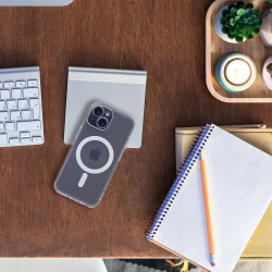 Viedtālruņa aizmugurējais vāciņš Apple iPhone 13 Frost Mag cover camera protection Transparent