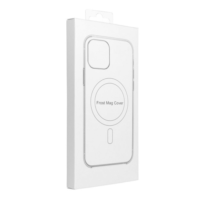 Viedtālruņa aizmugurējais vāciņš Apple iPhone 13 Frost Mag cover camera protection Transparent
